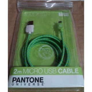 PANTONE UNIVERSE 2m MICRO USB CABLE.