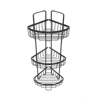 ชั้นวาง ชั้นวางของเข้ามุม3ชั้น MOYA KU108 อะลูมิเนียมBATH RACK CORNER MOYA KU108 ALUMINIUM