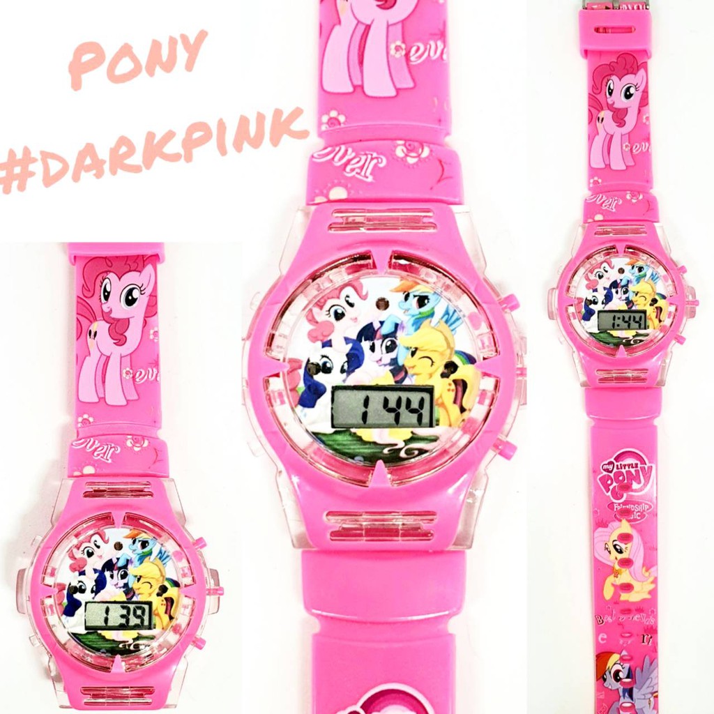 Hello kitty นาฬิเด็ก นาฬิกาคิตตี้ มีไฟ มีเสียง นาฬิกาเด็กผู้หญิง ลายการ์ตูน น่ารัก RC120
