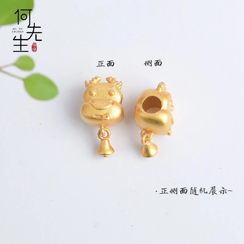 ลูกปัดเชือกถัก ราศีปีวัว แฮนด์เมด อุปกรณ์ทําเครื่องประดับ DIY thumbnail 5