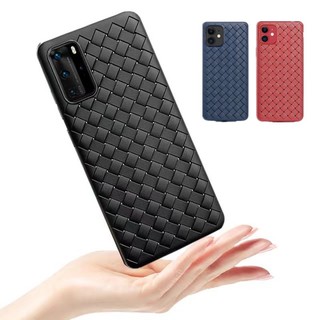 🇹🇭เคสโทรศัพท์ ลายถักเป็นตาราง สำหรับ Samsung A12 / A02S รุ่นใหม่ล่าสุด