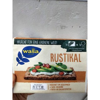 Wasa Rustikal ขนมปังกรอบ วาซา 275g