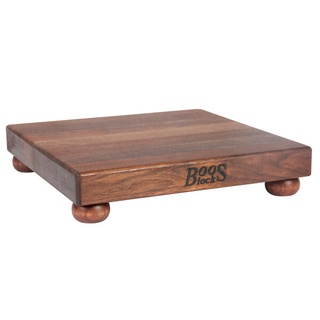 เขียงไม้วอลนัท 4ขา WAL-B12S John Boos Block Walnut Wood Edge Grain Cutting Board with Feet