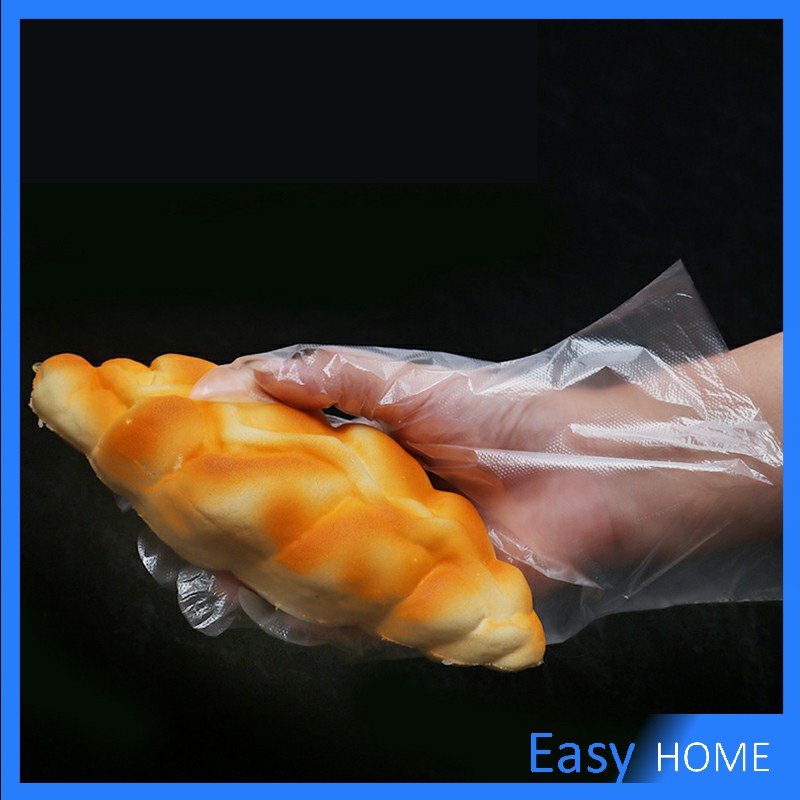 ถุงมือพลาสติก ถุงมือแบบใส  แบบใช้ครั้งเดียวทิ้ง PE disposable gloves ราคา ถูกที่สุด ดีลบีเคเค แกลเลอรีภาพที่ 6