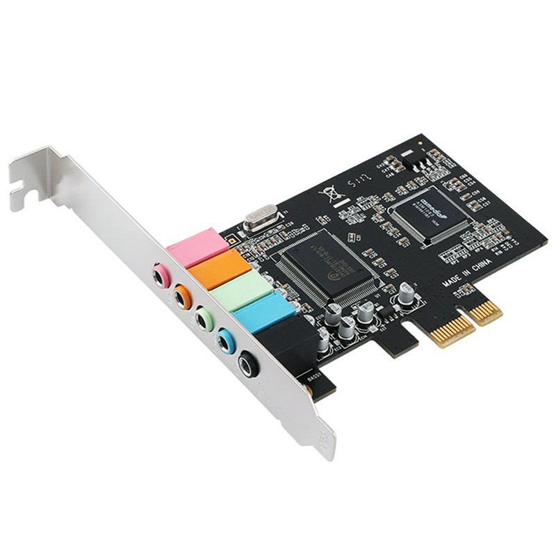 PCIe Sound Card 51 PCI Express Surround 3D Audi