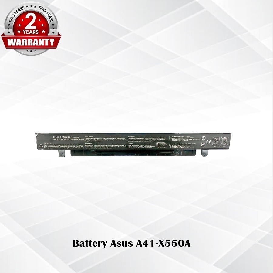 Battery Asus A41-X550A / แบตเตอรี่โน๊ตบุ๊ค รุ่น X452 K450 X450 X450C X550 X550A (OEM) *รับประกัน 2 ปี*