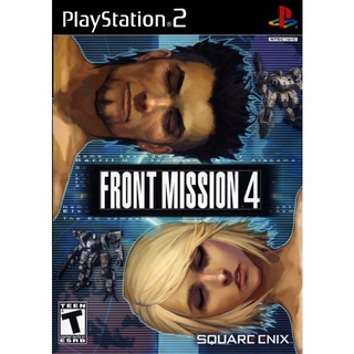 แผ่นเกมps2 Front Mission 4 ps2 แผ่นไรท์play2 เพทู เกมps2