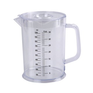 เหยือกน้ำพลาสติก 1 ลิตร สีใส สแตนดาร์ด RW0161 1 liter plastic jug, clear color, standard RW0161