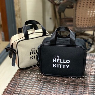 กระเป๋าหิ้วผ้าแคนวาส Hello Kitty ทรงเหลี่ยม