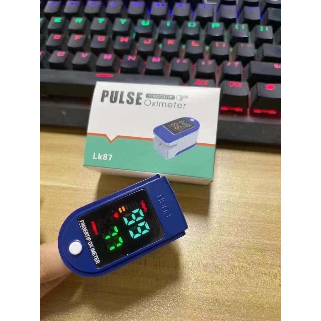 Oximeter LK87 เครื่องวัดออกซิเจนในเลือด เครื่องวัดออกซิเจนปลายนิ้ว และ ตรวจวัดชีพจรปลายนิ้ว เครื่องวัดออกซิเจ