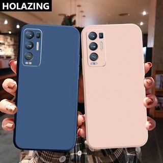 เคสโทรศัพท์ ซิลิโคนนิ่ม ขอบสี่เหลี่ยม สําหรับ OPPO Reno6 Z 5G Reno 5 Pro 4 4G 3 Reno2 Z F