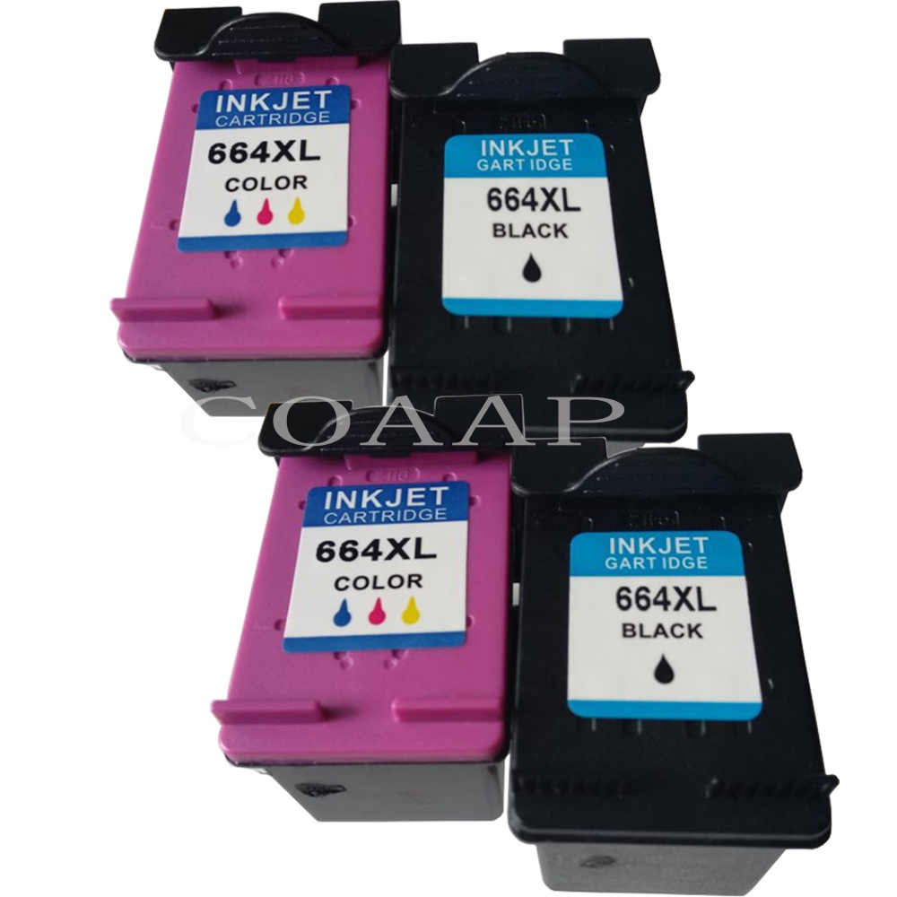 Local StockCompatible ink for hp 664 XL New Deskjet 2600 5000 5200 4538 ...