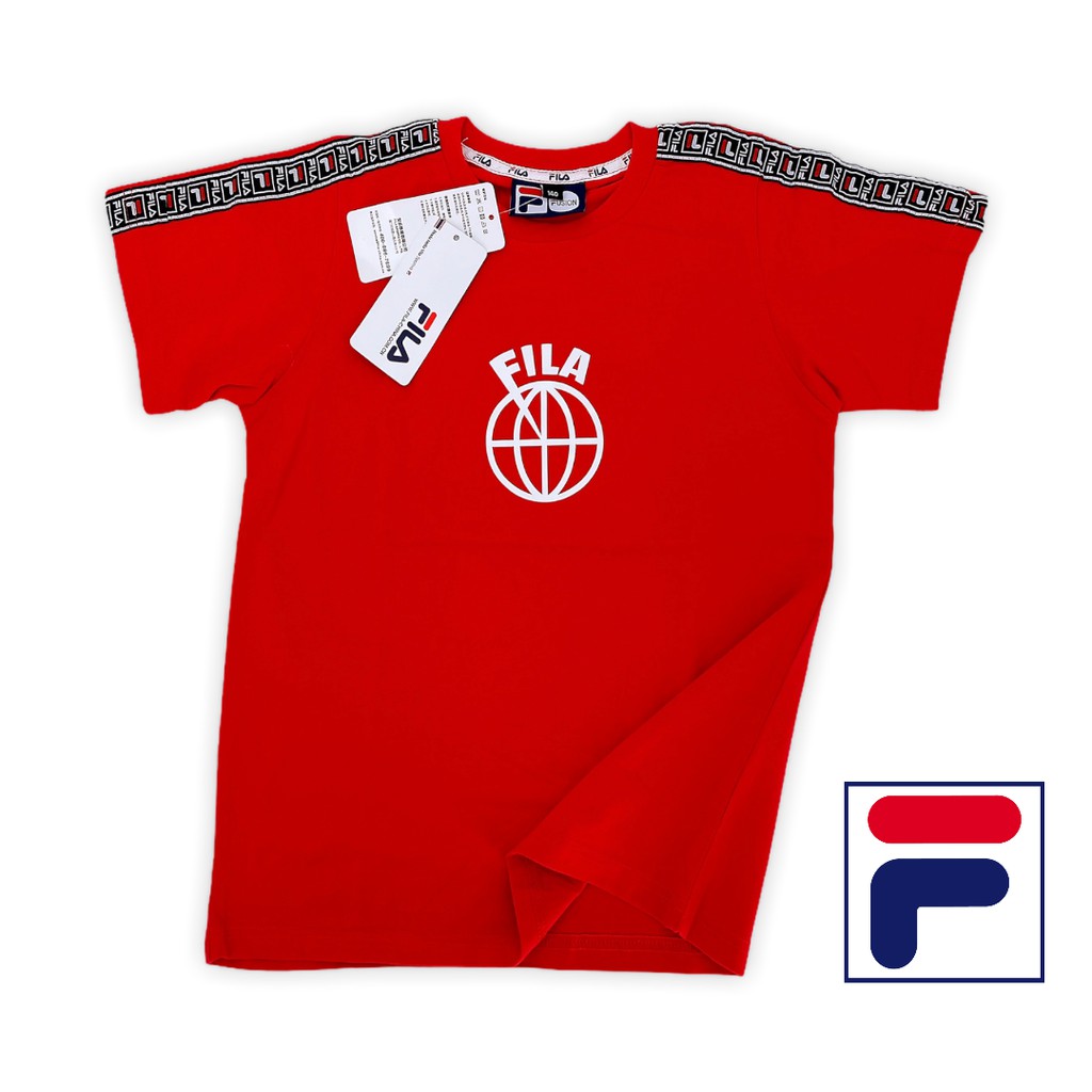 พรีเมี่ยม 1:1 F1LA Kids Unisex Special Limited Logo Printing Tshirt