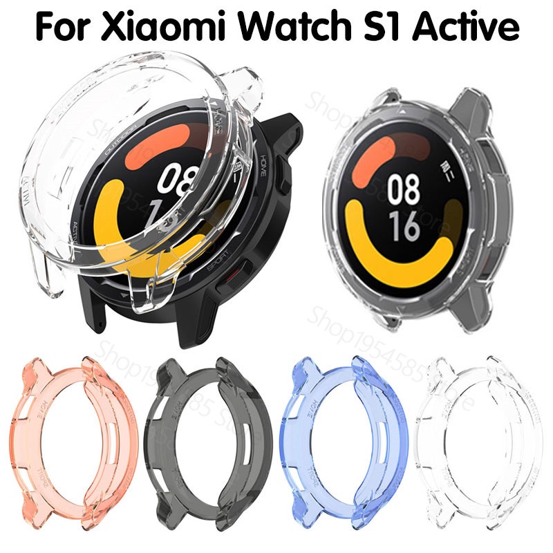 เคสกรอบใส สําหรับ Xiaomi Mi Watch S1 Active Cover Protector For Xiaomi Watch S1 Active Smart Accessories