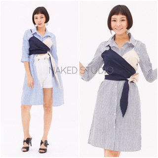 • Wrap Me Up Shirt Dress