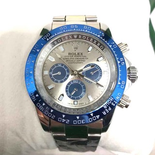 Rolex Rolex นาฬิกาข้อมือควอตซ์แฟชั่น สายแสตนเลส คุณภาพสูง สําหรับบุรุษ