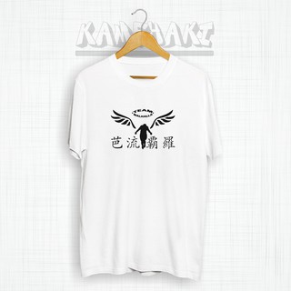 เสื้อยืดผ้าฝ้ายพรีเมี่ยม เสื้อยืด พิมพ์ลายโลโก้อนิเมะ GENG VALHALLA TOKYO REVENGERS สไตล์ญี่ปุ่น แฟชั่นฮาราจูกุ สําหรับผ