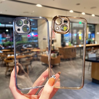 เคสโทรศัพท์มือถือแบบนิ่ม ใส ประดับเพชร ขอบชุบไฟฟ้า สําหรับ Huawei Nova 9 9se 7 7se 8 P50 P40 Pro