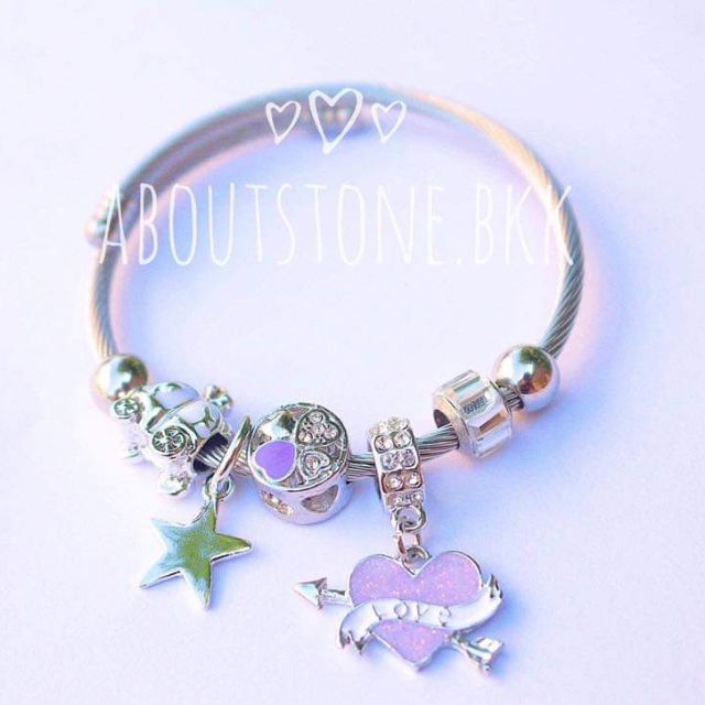 กำไลข้อมือ Pandora style