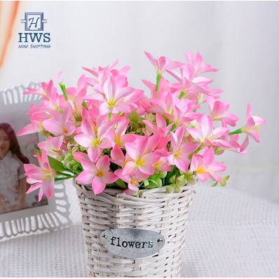 Fake Rose Flower Floral Wedding Bouquet Party Home Deco