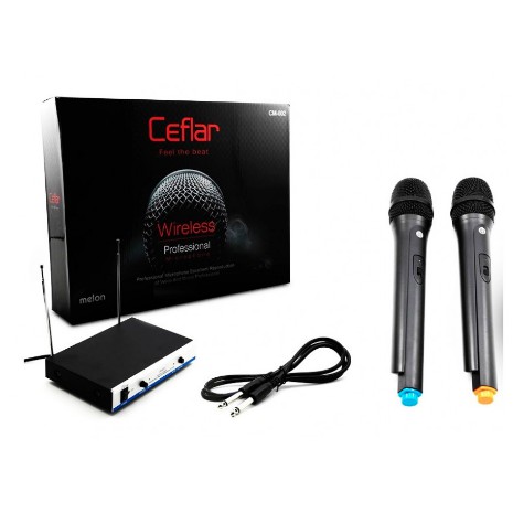 Ceflar CM-002 Microphone ไมค์โครโฟนไร้สาย - (Black)