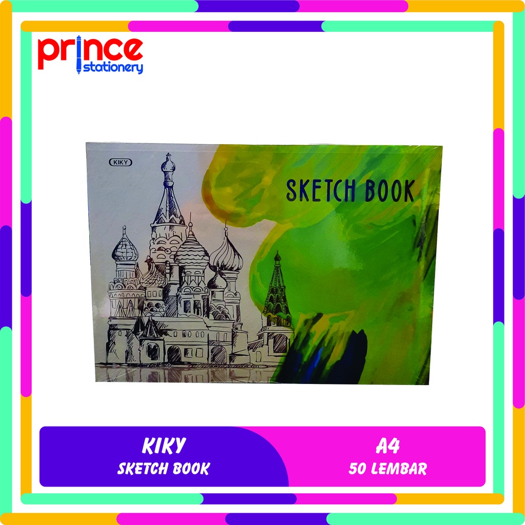 KIKY SKETCH BOOK A4 50 แผ่น / KIKY SKETCH BOOK A4