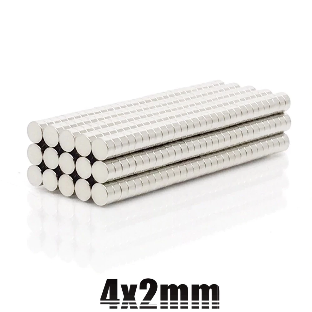 5/10/20ชิ้น แม่เหล็กแรงสูง 4x2มิล Magnet Neodymium 4*2มิล แม่เหล็กแรงสูง 4x2mm แม่เหล็กแรงสูงนีโอไดเมียม 4*2mm