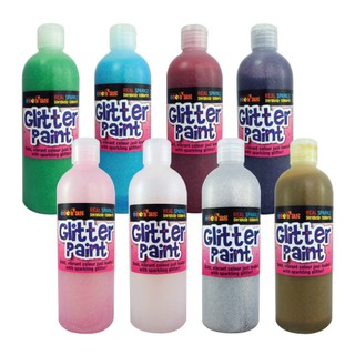 FAS Glitter Paint 500 ml (สีกากเพชร)