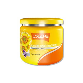 Lolane natura hair treatment for color care sunflower extract+biotin ครีมหมักผม โลแลน เนทูร่า ดอกทานตะวัน [250กรัม]