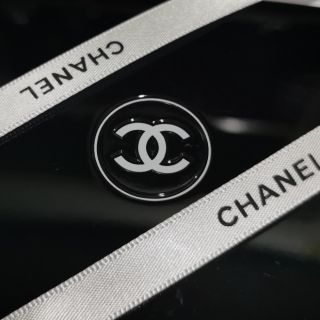 ริบบิ้น chanel  ของแท้  ยาว 65 cm โบว์ผูกผม ริบบิ้นแบรนด์เนม