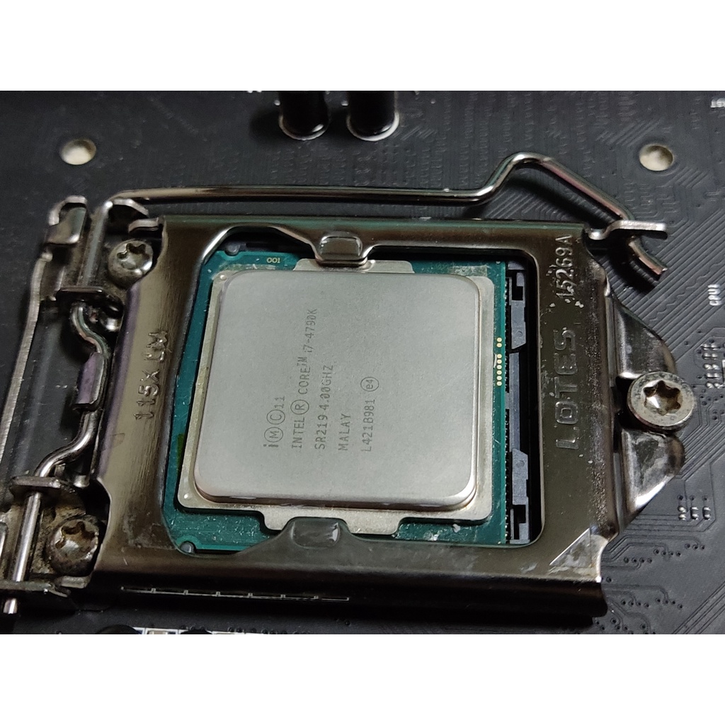 intel i7 4790K  ซีพียู CPU 1150 (มือสอง ใช้งานเอง)