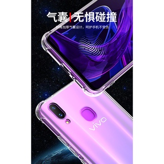 เคสโทรศัพท์มือถือ แบบใส กันกระแทก 4 มุม สําหรับ Vivo V9 V9 Youth 1723 1727 1726 1851