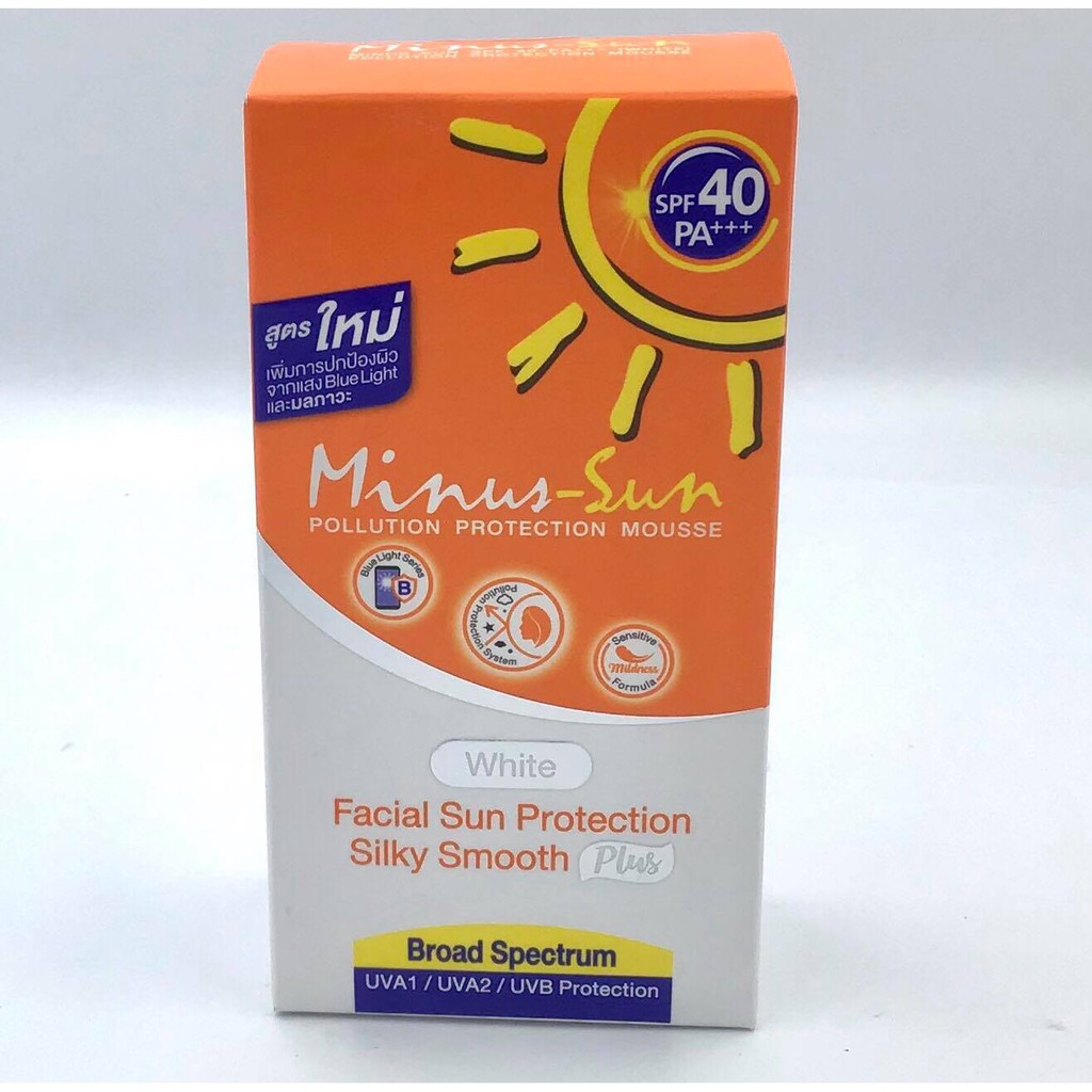 Minus Sun SPF40+++ Pollution Protection Mousse 30