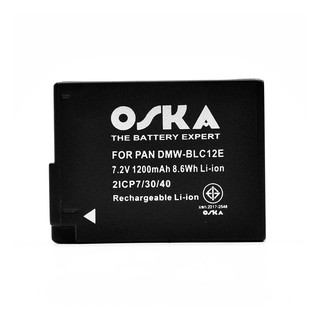 OSKA Camera Battery Panasonic DMW-BLC12E