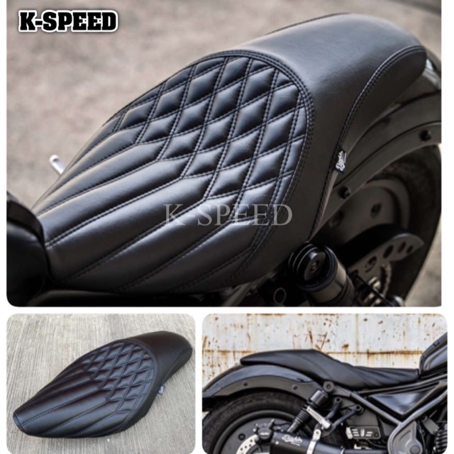 เบาะแต่ง Diabolus รุ่นยาวลายผสมตอน For Rebel300&500 RB0130