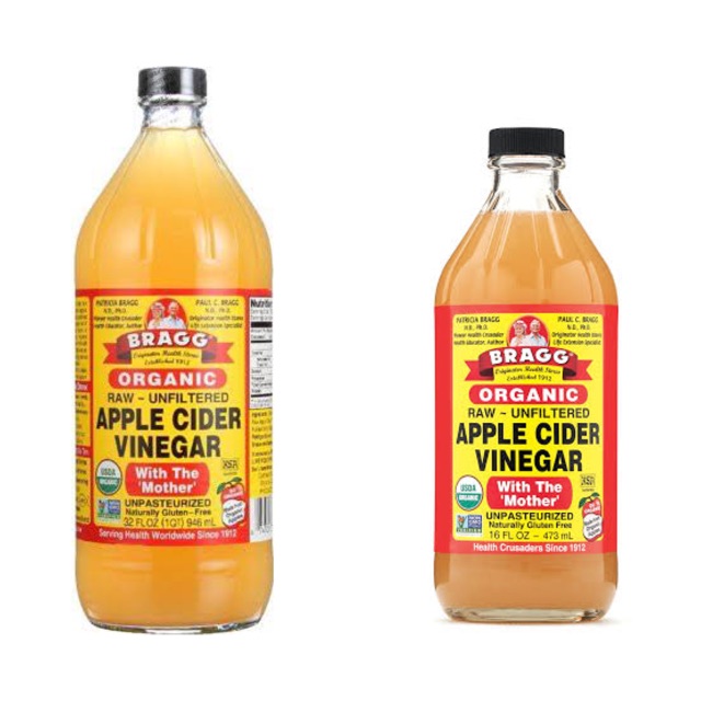 น้ำแอปเปิ้ล ไซเดอร์ BRAGG  ACV  Organic apple cider น้ำส้มสายชู