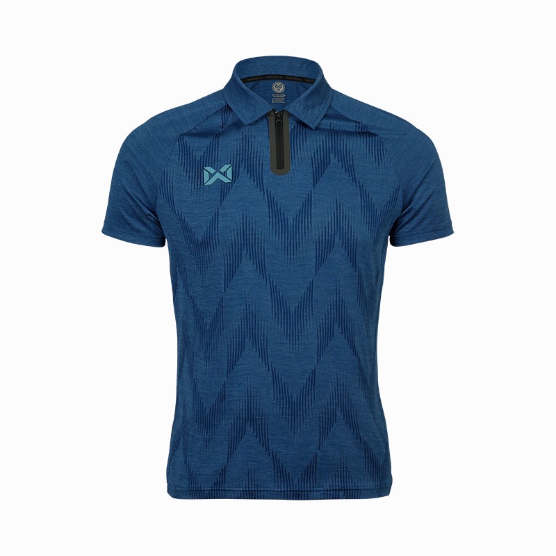 WARRIX เสื้อโปโลแขนสั้นไหล่สโลป Zip Arrow (WA-214PLACL30)