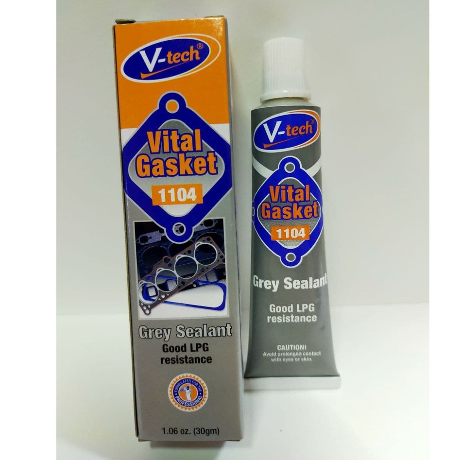 VITAL GASKET 1104 GASKET GUM / GAM GASKET GREY SEALANT - วีเทค (30 กรัม) คุณภาพสูง