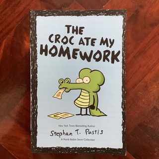 หนังสือเด็กภาษาอังกฤษ เรื่อง The croc ate my homework