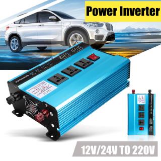 หม้อแปลงแรงดันไฟฟ้า DC12 24V เป็นรถยนต์ AC220V 10000W พลังงานแสงอาทิตย์