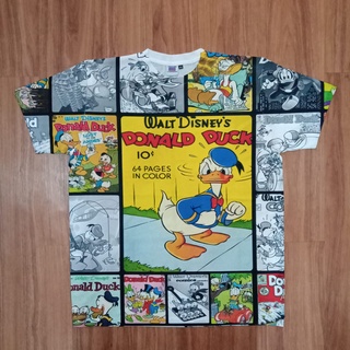 เสื้อยืด พิมพ์ลาย Donald DUCK AOP 04 THAILAND AOP ALL OF PRINT ไซซ์ใหญ่ xxl xxl ไซซ์ใหญ่ ไซซ์ใหญ่ ไซซ์จัมโบ้ ขนาดใหญ่ ไซซ์ใหญ่ xl หนา xxl