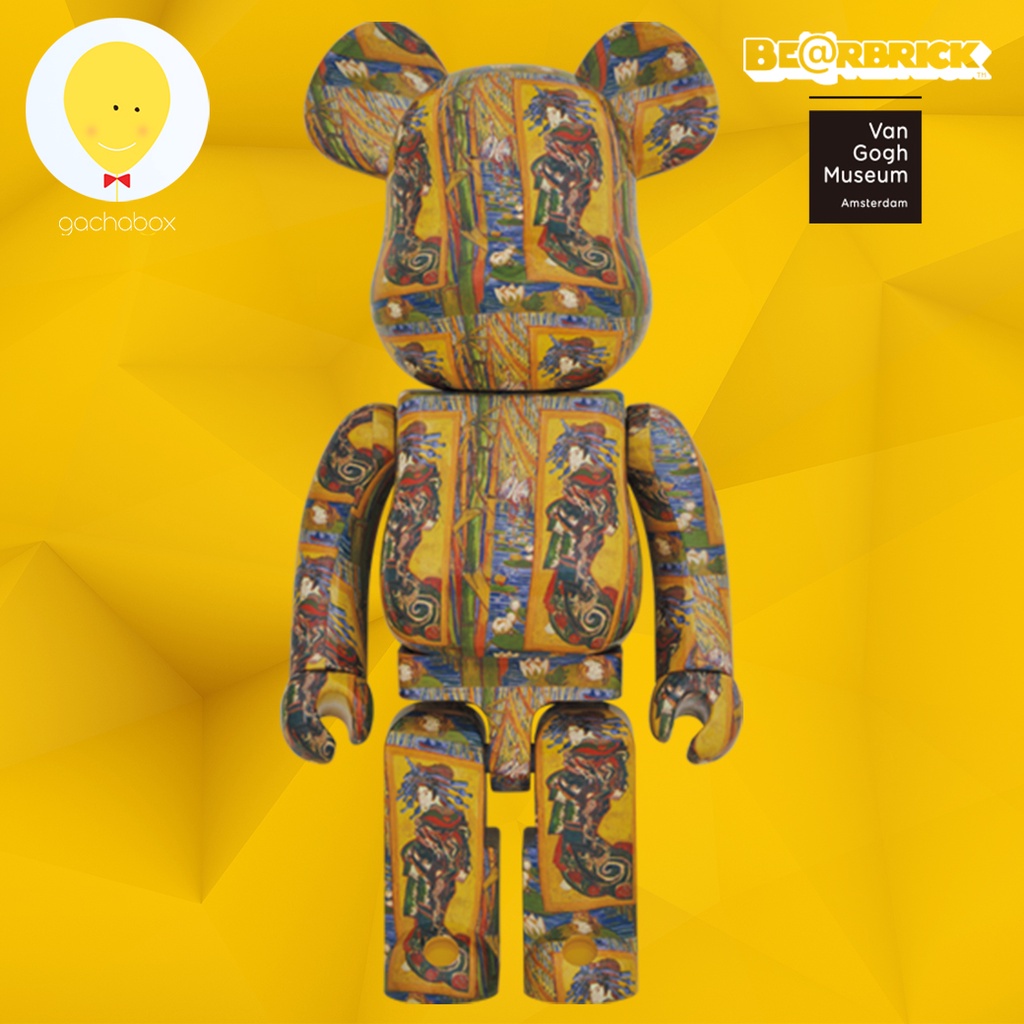gachabox Bearbrick Van Gogh Museum Courtesan (after Eisen) 1000% - แบร์บริค พร้อมส่ง ของแท้ Be@rbric