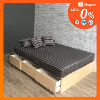 TATAMIBED​ STORAGE​ 6​ FT ลิ้นชัก2ฝั่ง