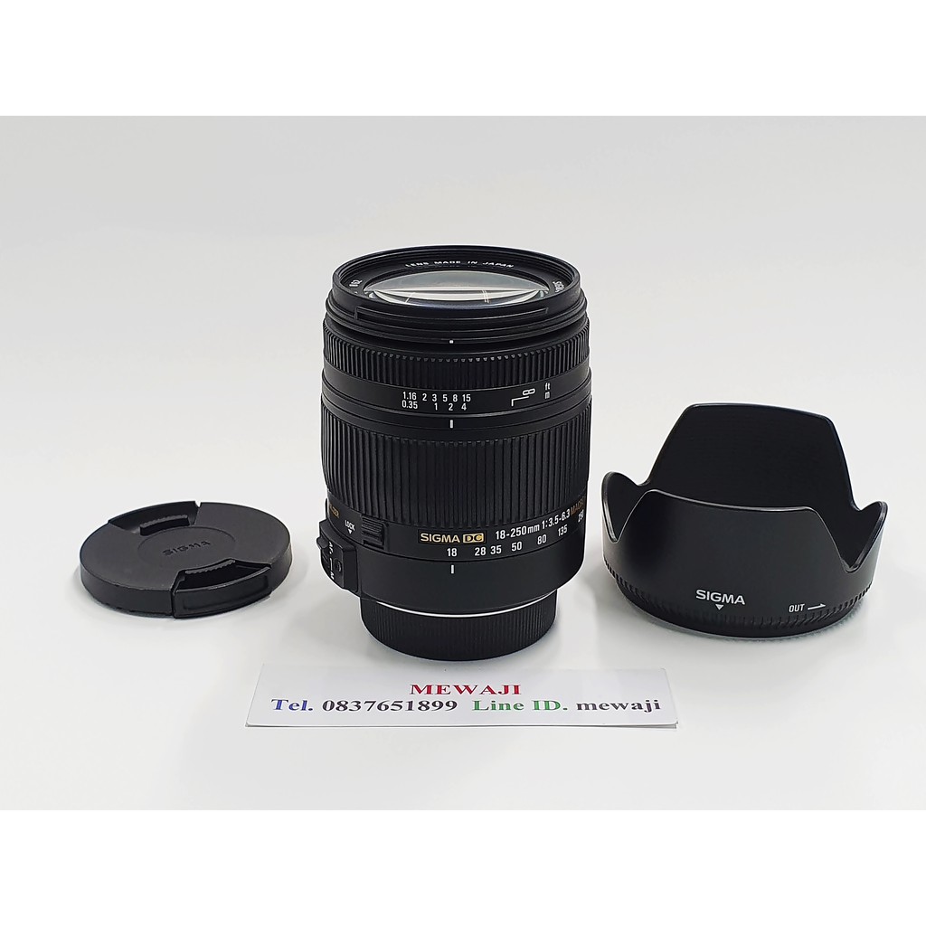 Sigma 18-250mm DC OS HSM Macro for Nikon สวยๆ ราคาคุ้มๆ