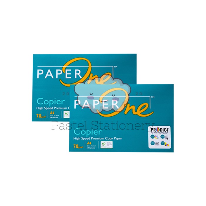 A4 HVS Paper 70gr Paper One - A4 White Photocoopy Printing Paper 70 แกรม