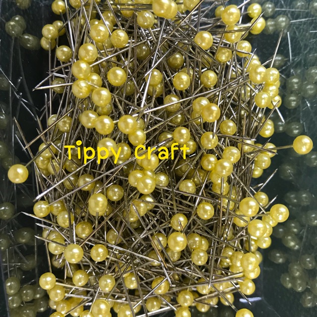 เข็มหมุดประมาณ 380 ตัว 1 กล่อง อย่างดี ไม่ขึ้นสนิม - รูปที่ 7