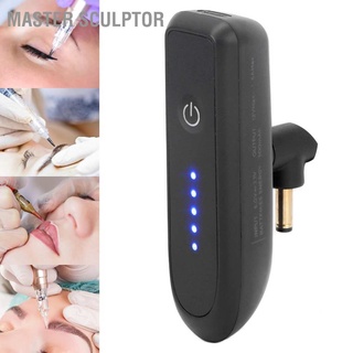 Master Sculptor Wireless Tattoo Power Supply Fast Charging 500mAh DC Interface Machine External