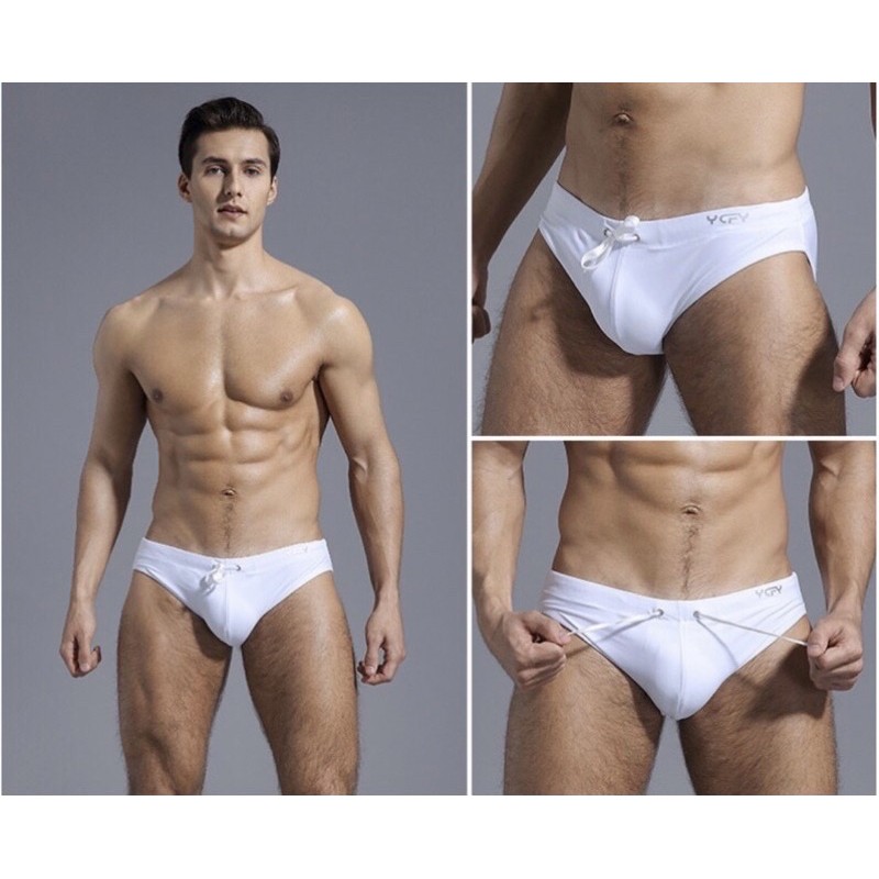 ชุดว่ายน้ำชาย กางเกงว่ายน้ำชาย pump ( มีฟองน้ำเสริมเป้า)