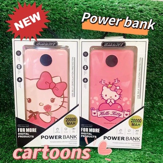 【FuHua Shop】（พร้อมส่ง）Powerbank 20000mAh ชาร์จเร็ว Fast Chargeแบตสำรองลายการ์ตูนCartoon เพาว์เวอร์แบงค์แบบพกพาสะดวกทันใจ