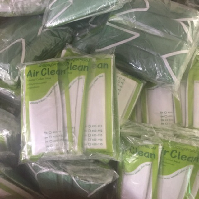 พร้อมส่ง!!หน้ากากคาร์บอนกรอง 5 ชั้น ซักได้ เกรดดีเทียบเท่า N95